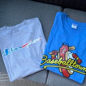 BUNDLE OF 2 MENS T SHIRTS